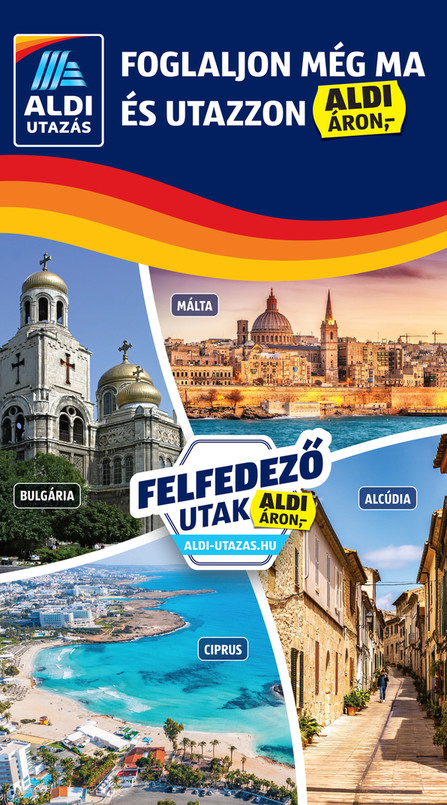 ALDI Utazás katalógus - 21. hét / 2026.05.21. - Oldal 4-5